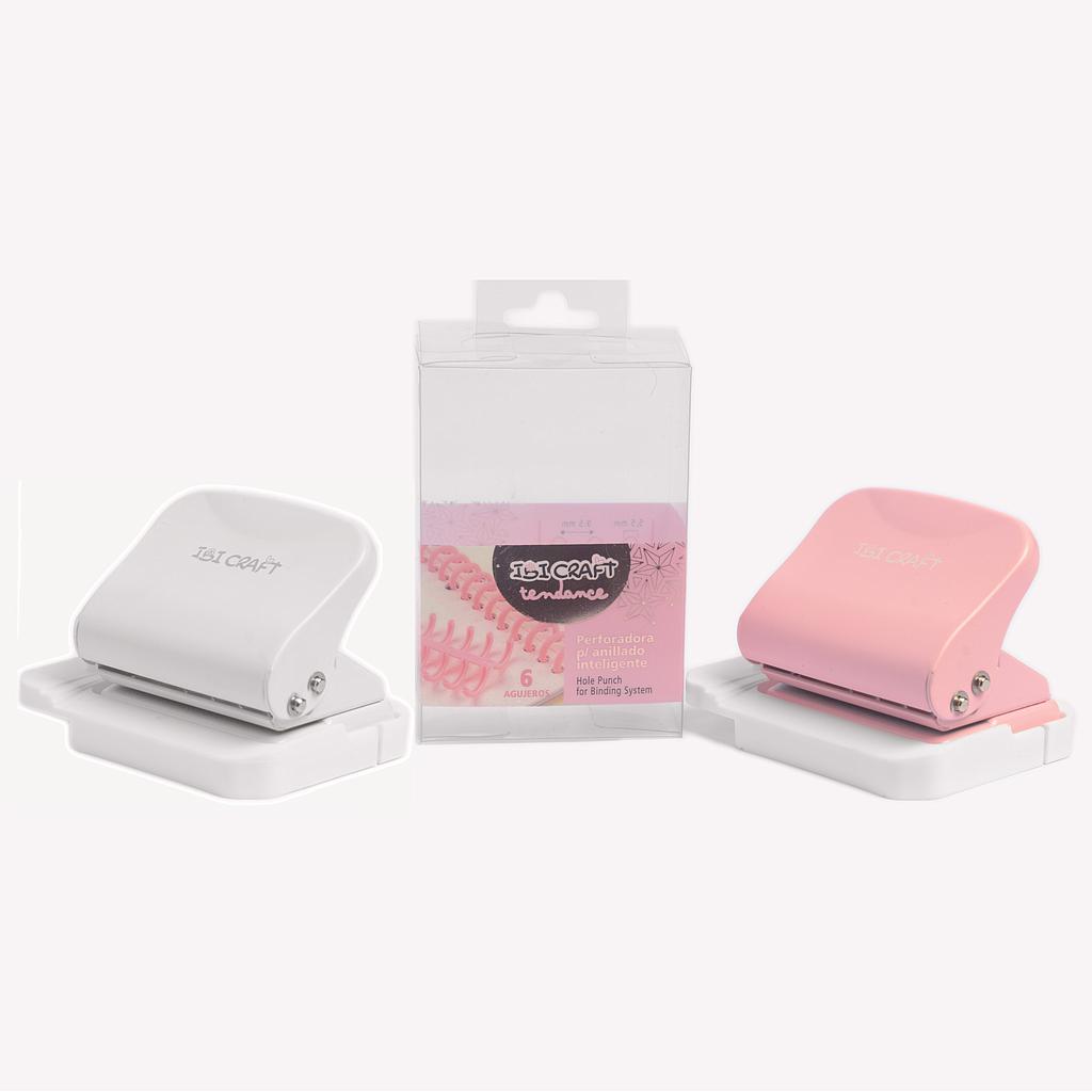 MINI PERFORADORA IBI CRAFT, 6 ORIFICIOS ENCUADERNACIÓN