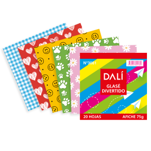 Papel Glase Divertido x24