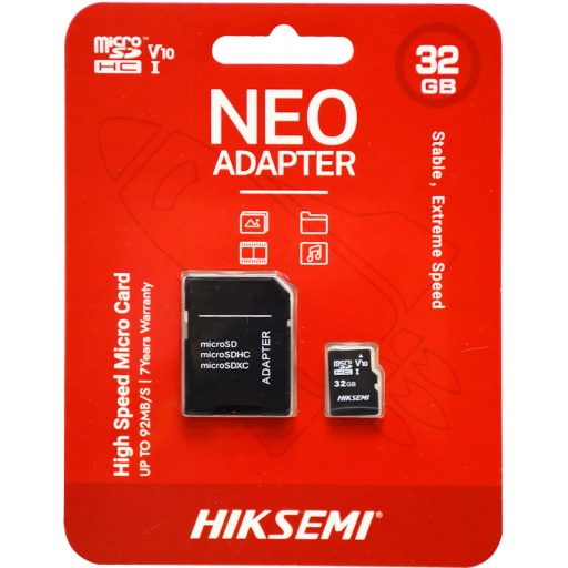 MEMORIA MICROSD 32GB CON ADAPTADOR MICRO-SD CLASE 10