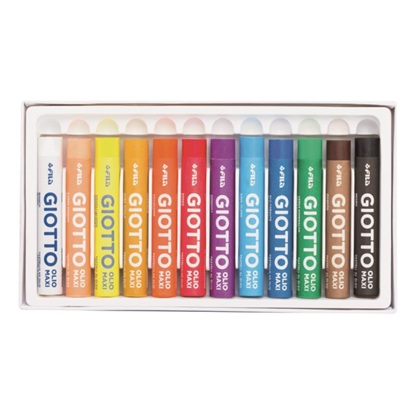 Oleo pastel giotto x 12 unidades