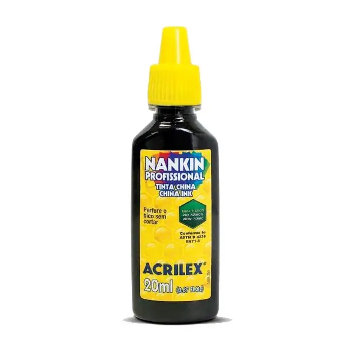 Tinta China Blanca Acrilex 20ml