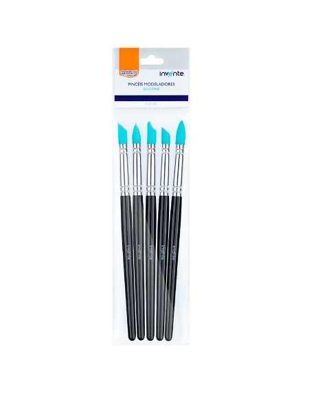 Brw pinceles de silicona para modelar