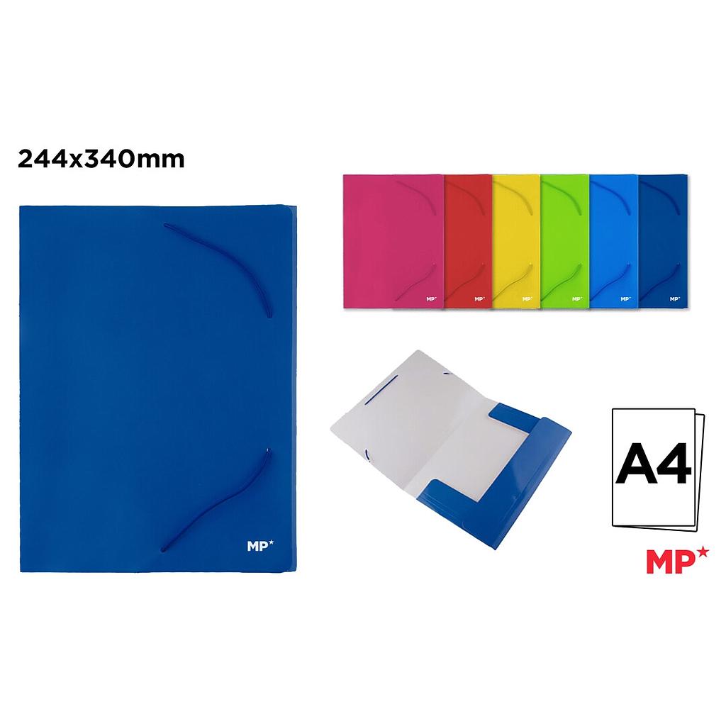 Carpeta c/elastico a4 carton main paper