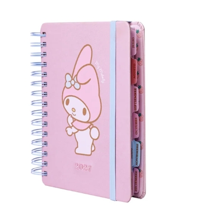 Agenda Mooving My Melody 2027 diaria