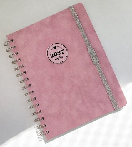 Agenda big life pastel semana a la vista 16x22cm