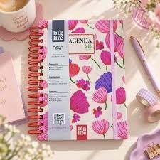 Agenda big life flower semana a la vista 16x22cm