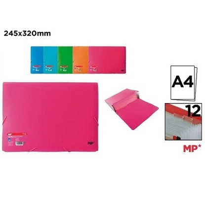 Carpeta c/12 divisiones a4 main paper