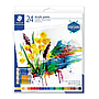 24 Tubos De 12ml Pintura Acrílica Staedtler Colores Intensos